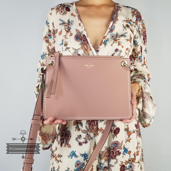 Kate spade Dunne Lane Caro Crossbody leather bag - Picture 6 of 8